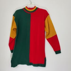 Amilino Vintage Multicolored Sweater, Size Medium